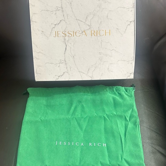 Jessica Rich “So Fancy” Orange & Clear Stiletto - Size 39 (US 9) NWT - Picture 11 of 14